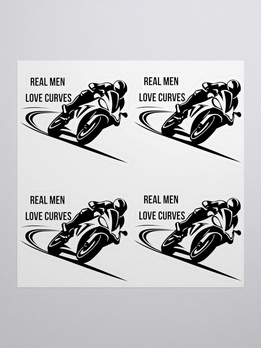 Real Men Stickers product image (1)