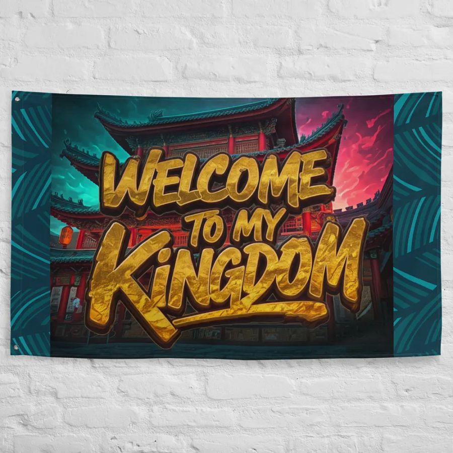 Kingdom Welcome All-Over Flag product image (10)
