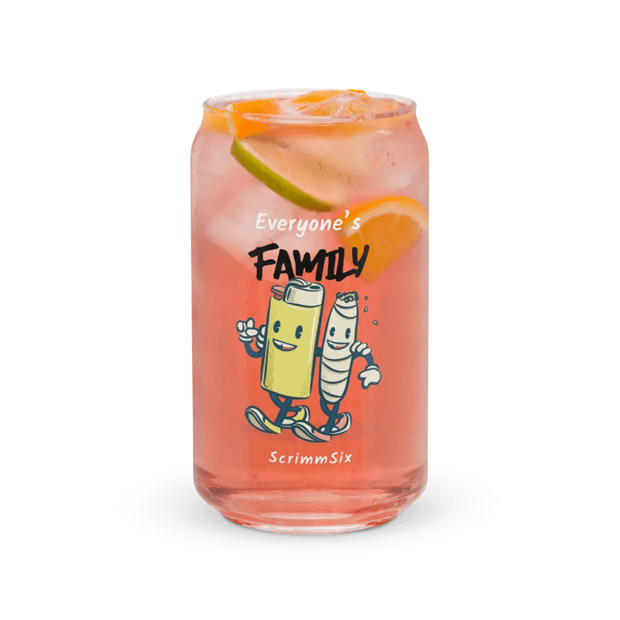 Everyone's Family 16oz Glass Cup product image (37)