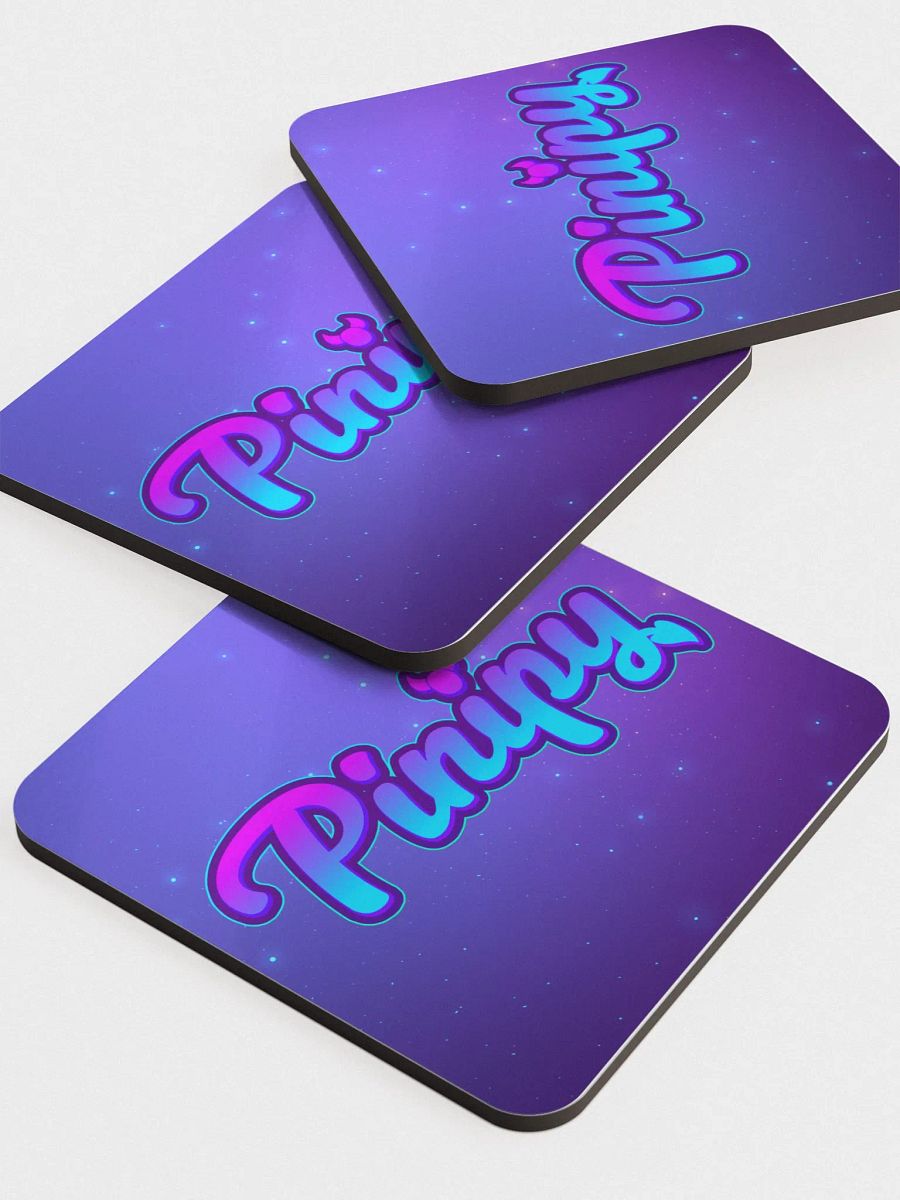 Pinipy Glossed Cork Coaster product image (5)