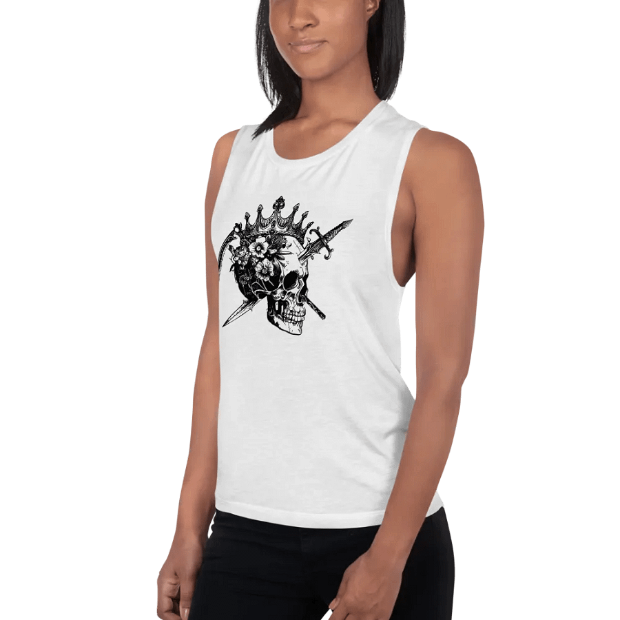 Four Horsemen Logo Bella+Canvas Women's Flowy Muscle Tank product image (48)