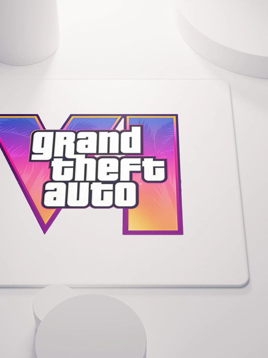 Grand Theft Auto Logo Gaming Mouse Pad product image (6)