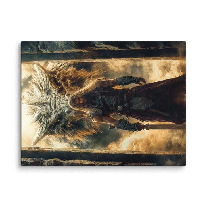 Varek the warrior - Canvas product image (1)