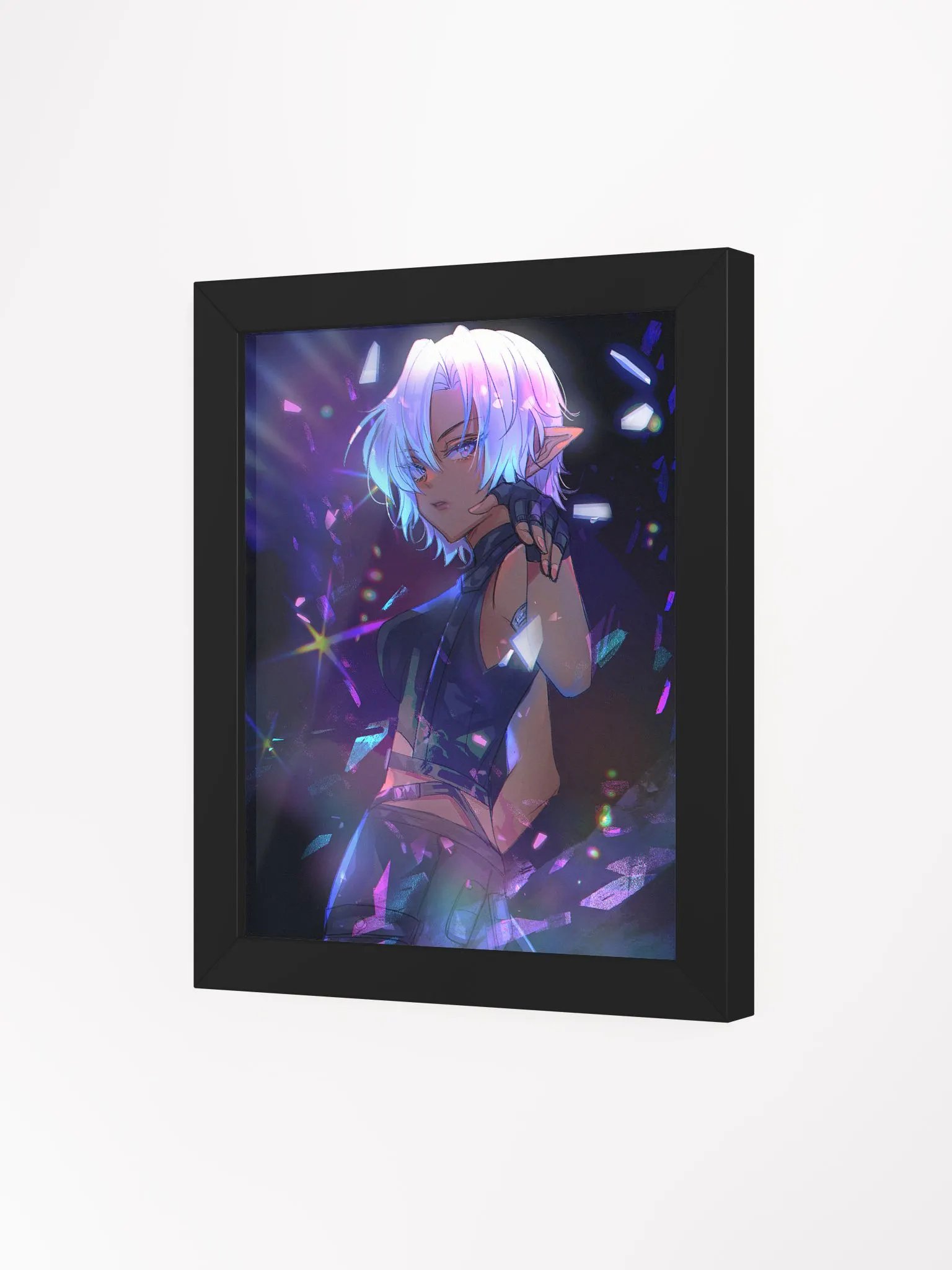 Aaiza K-pop Illustration Framed Matte Poster product image (3)