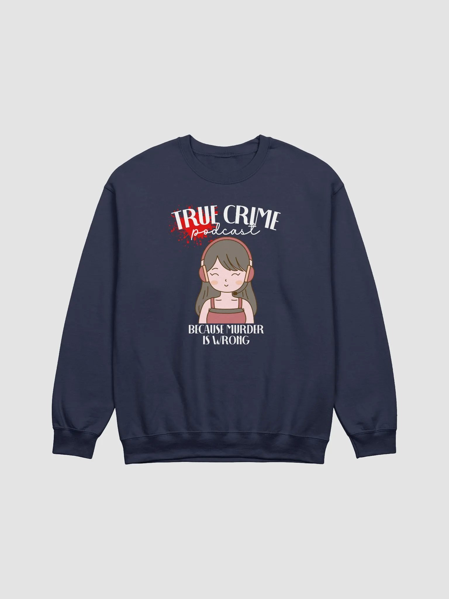 True Crime Podcast Girl 2 Sweatshirt product image (20)