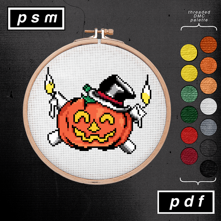Mike 'Rollo' Malone Jack-o-Lantern Pattern product image (1)
