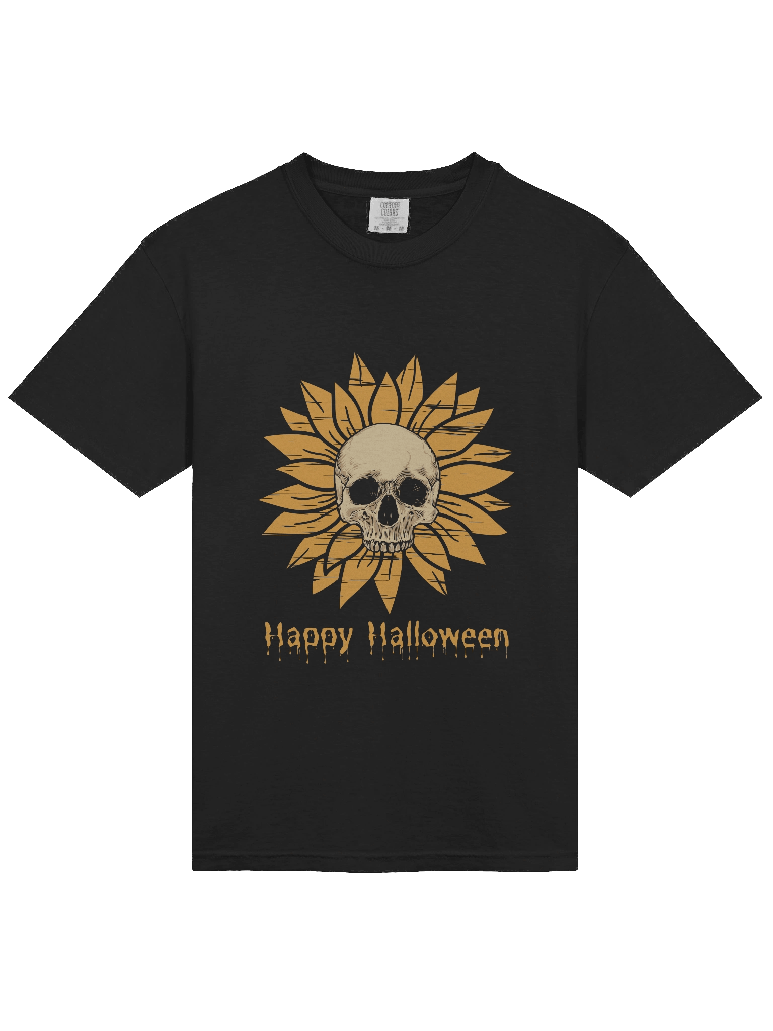 Skullflower Halloween T-Shirt product image (8)