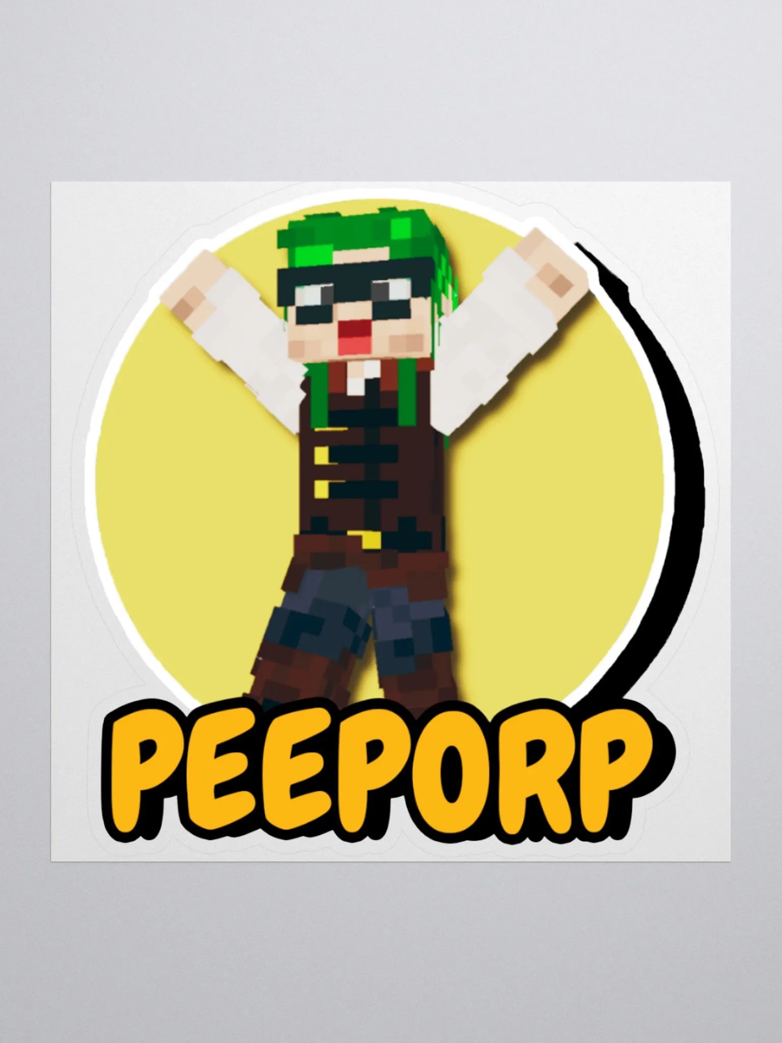 Peeporp Logo Sticker product image (1)