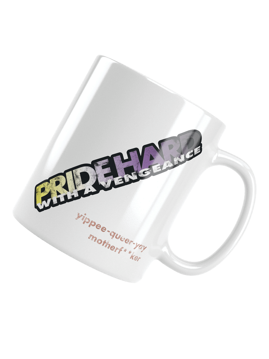 Non-binary "Pride Hard" Mug product image (5)