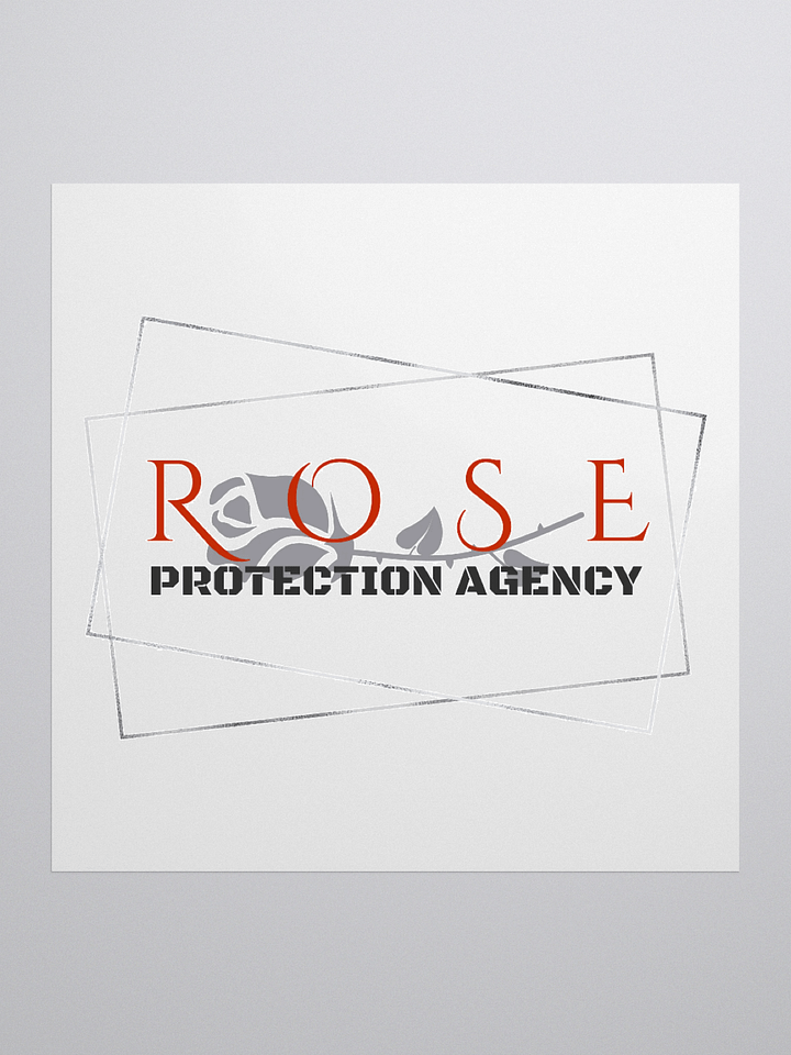 Rose Protection Agency Sticker product image (2)