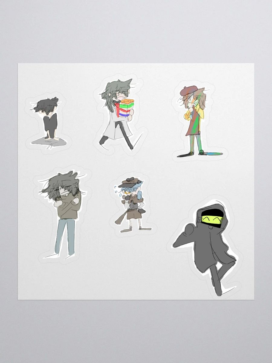365!! daily character dictionary occupation stickers product image (1)