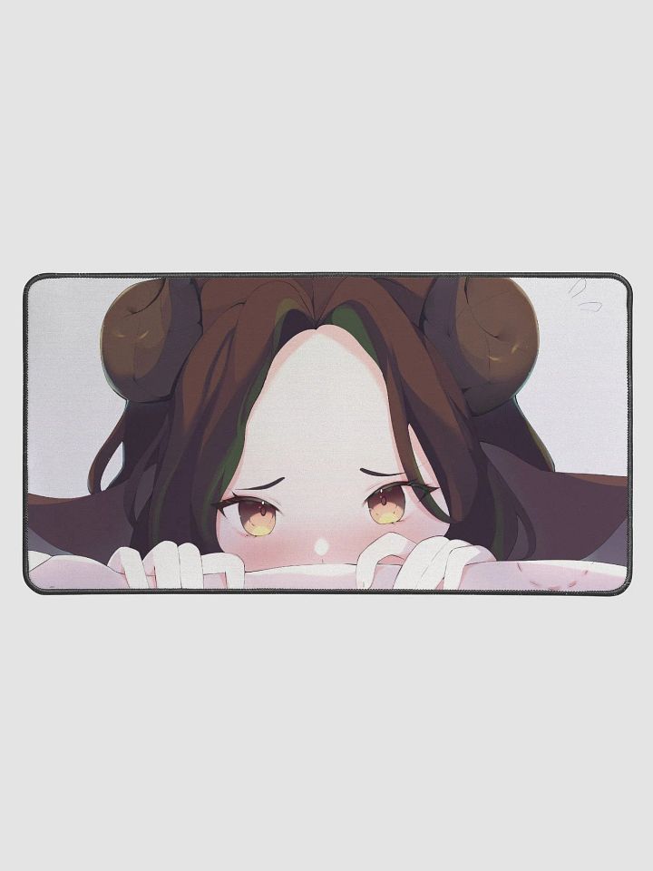 Sorry I bite Desk Mat product image (2)