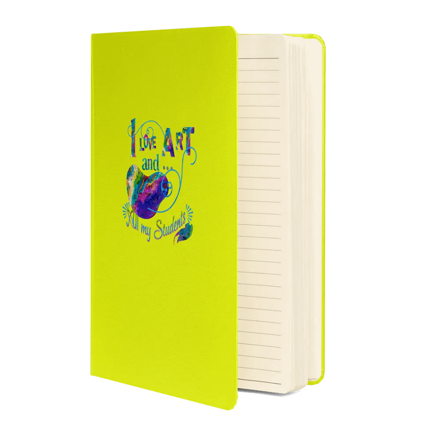 Love for Art and Students Hardcover Notebook FOR ART TEACHERS product image (3)