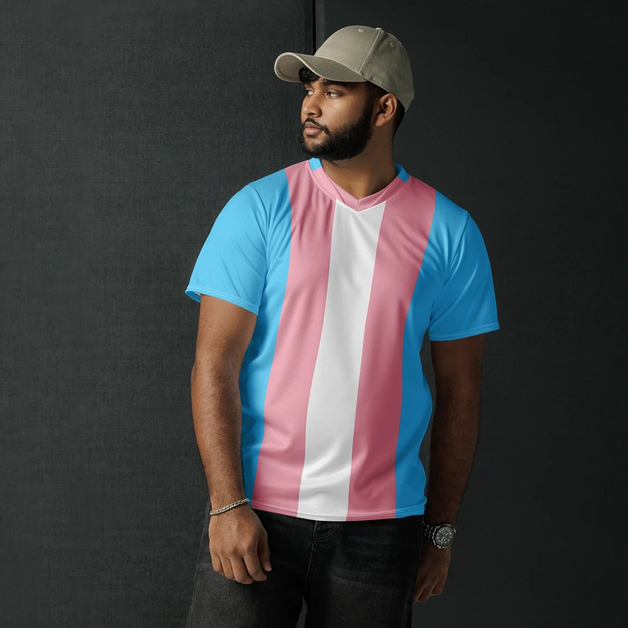 Trans Pride Flag - All-Over Print Jersey product image (11)