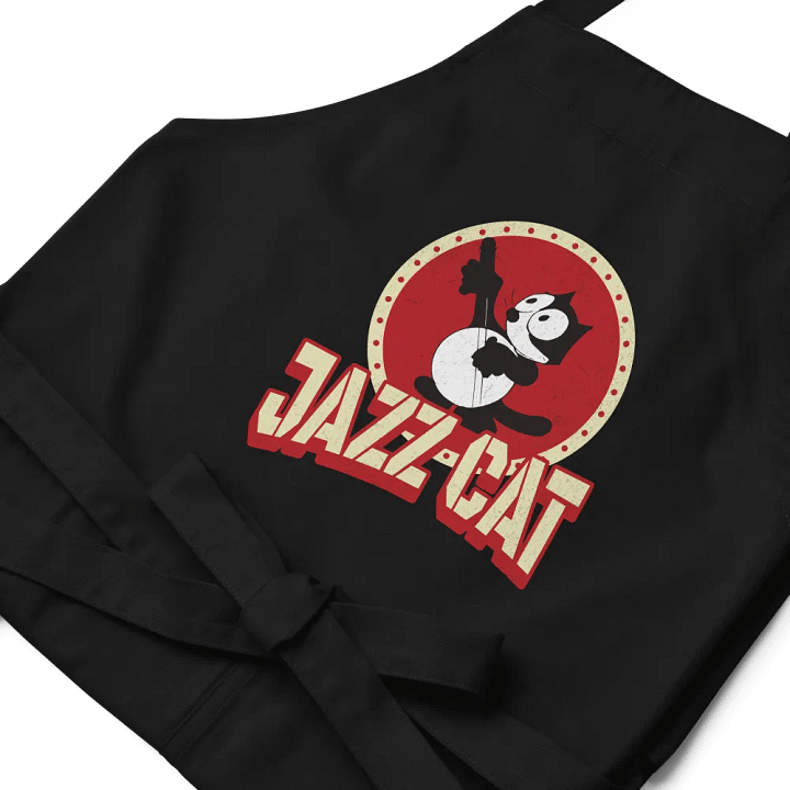 Jazz Cat Cotton Twill Apron product image (2)