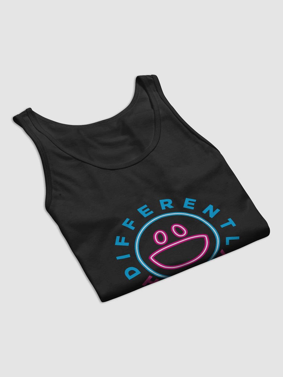 Differently Happy Black Tank top product image (5)