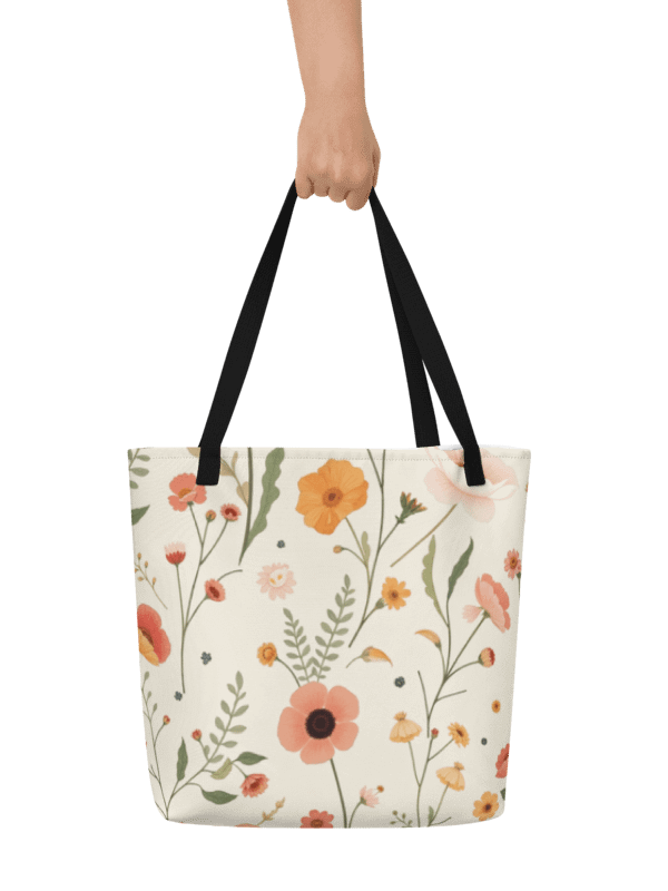 SUMMER FLOWER GARDEN SHOPPING BAG - Blumengarten Einkaufstasche product image (16)