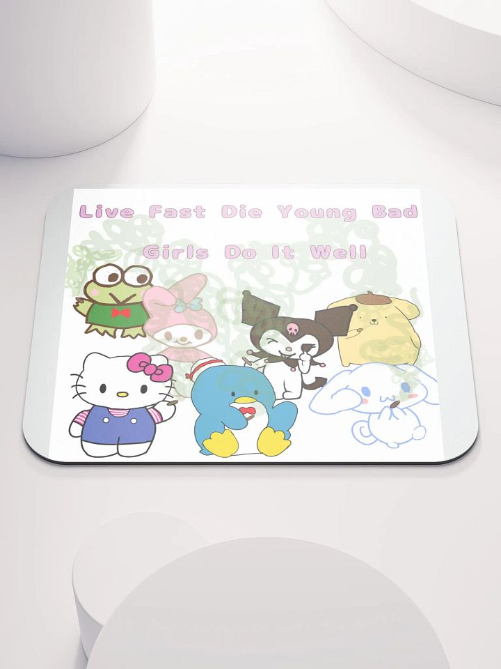 Smoking Sanrio Set Mousepad product image (1)
