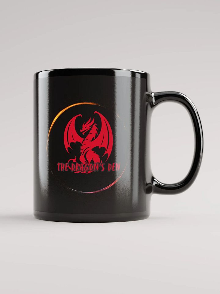 Dragon's Den Black Glossy Mug product image (1)