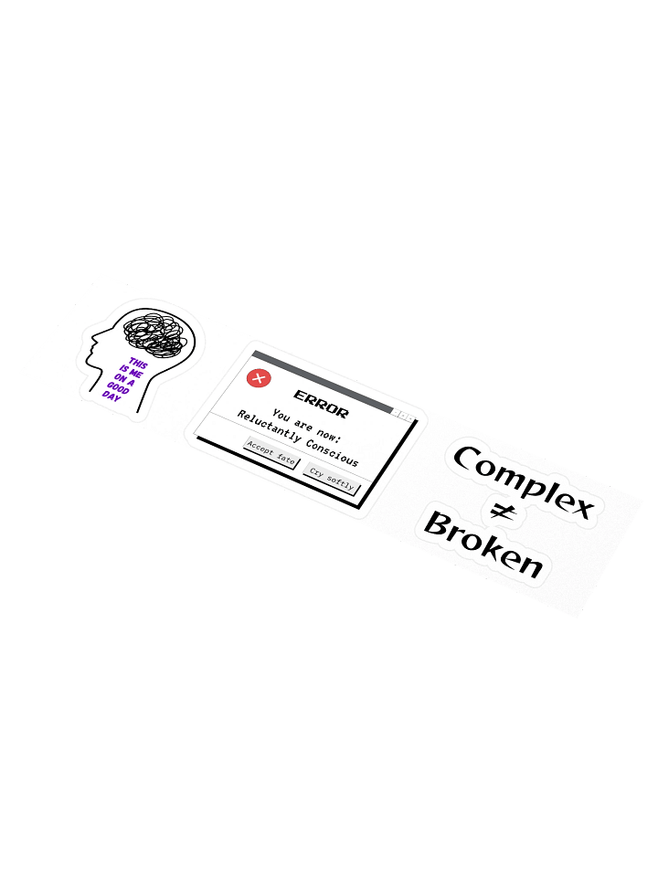 Sticker Sheet For Anyone With A Bad Day (Life) product image (1)