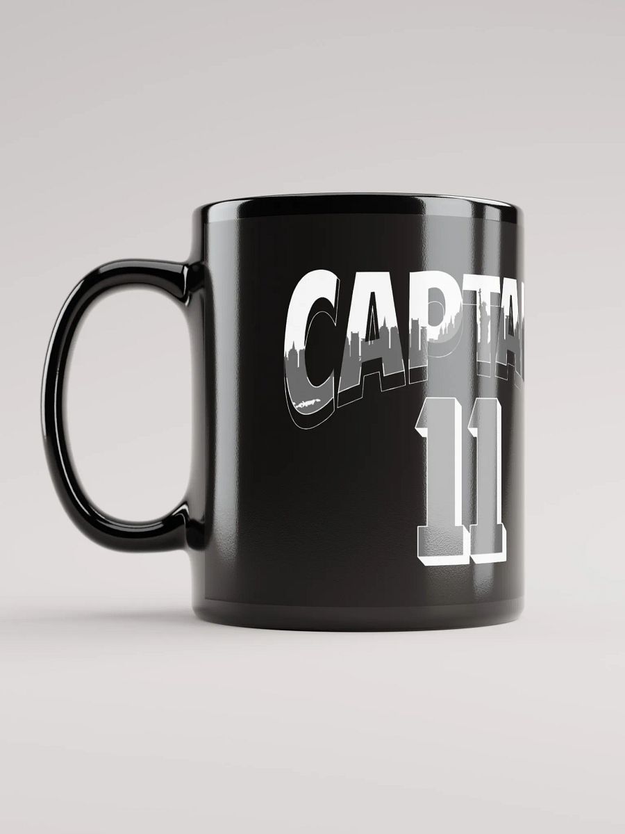 Captain 11 New York Skyline Black Coffee Mug (Monochrome Edition) product image (3)