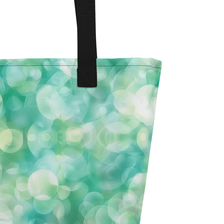 Bokeh Ombre Radiance Polyester Tote Bag product image (3)
