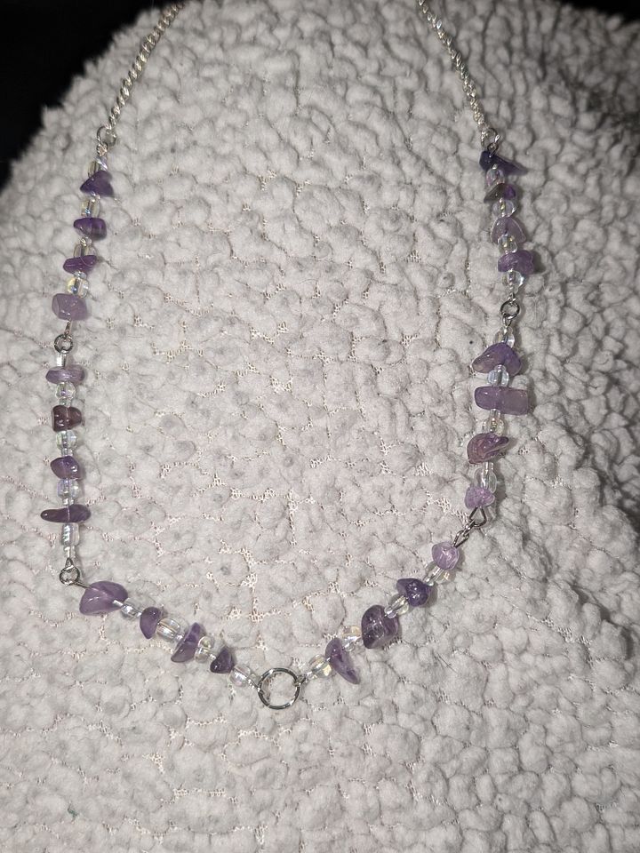 Amethyst Crystal Choker product image (1)