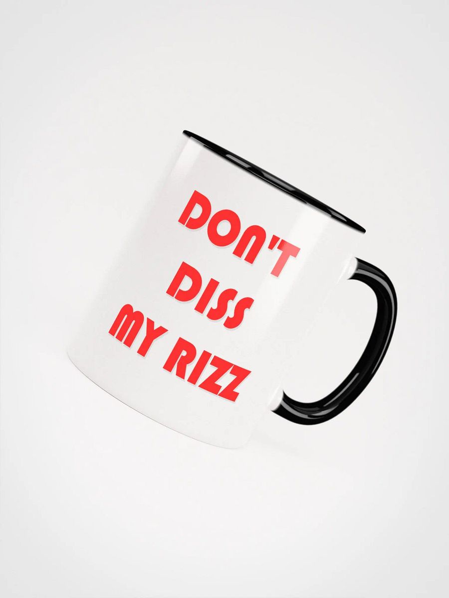 Bold & Vibrant 'DON'T DISS MY RIZZ' Mug product image (4)