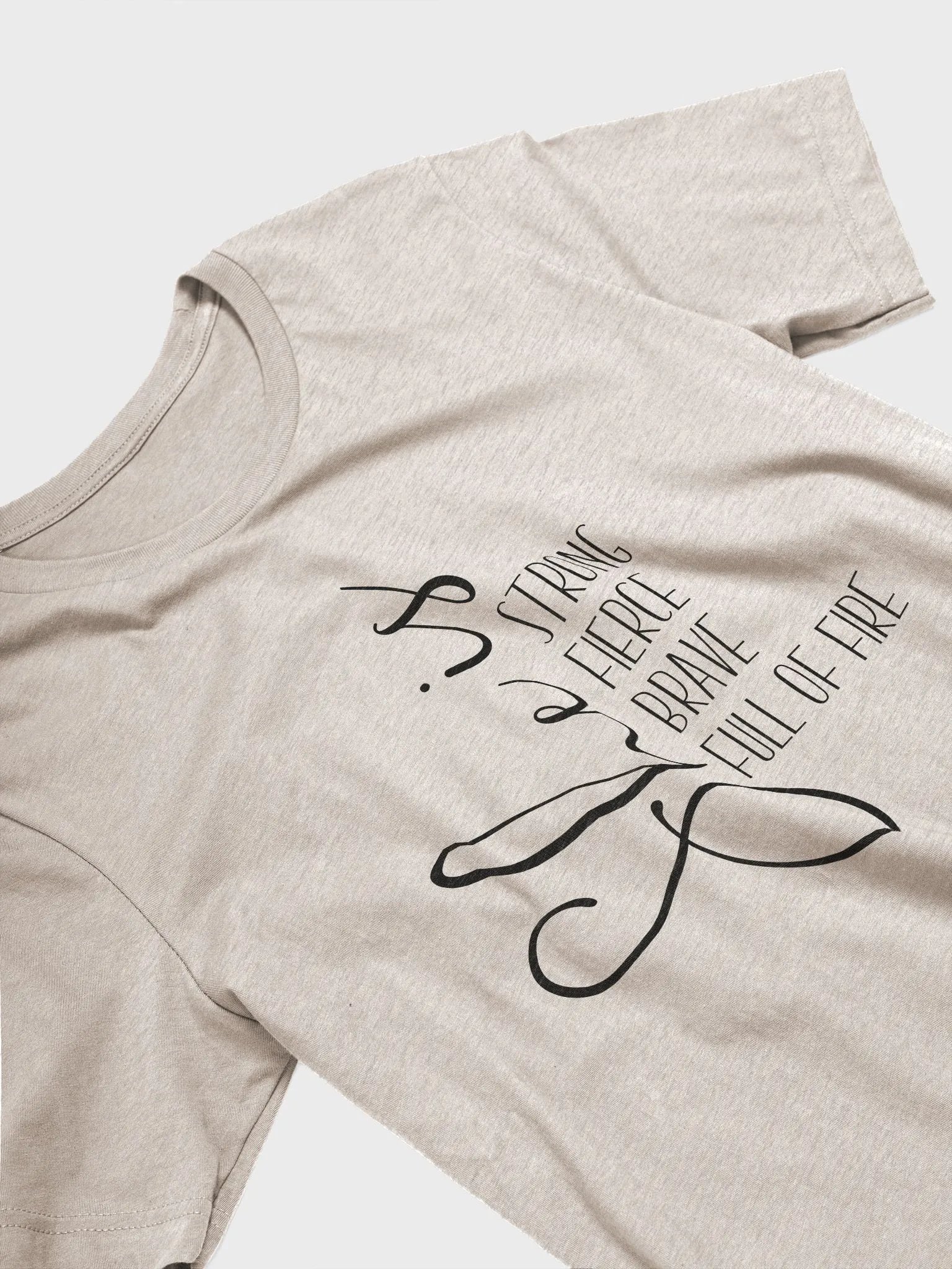 She is Strong Fierce Brave: Supersoft T-Shirt product image (38)