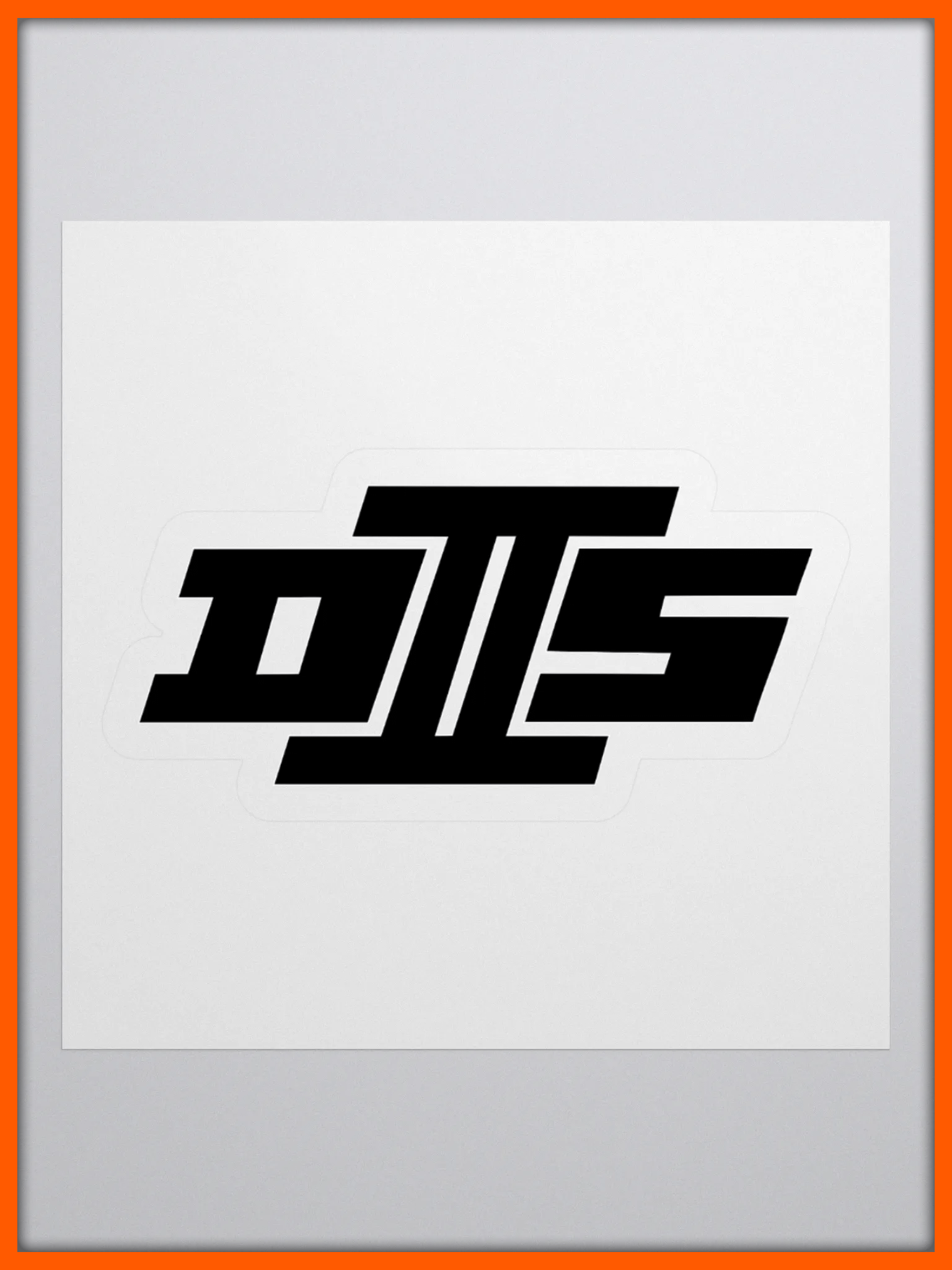 D2S "Coal" Sticker product image (1)