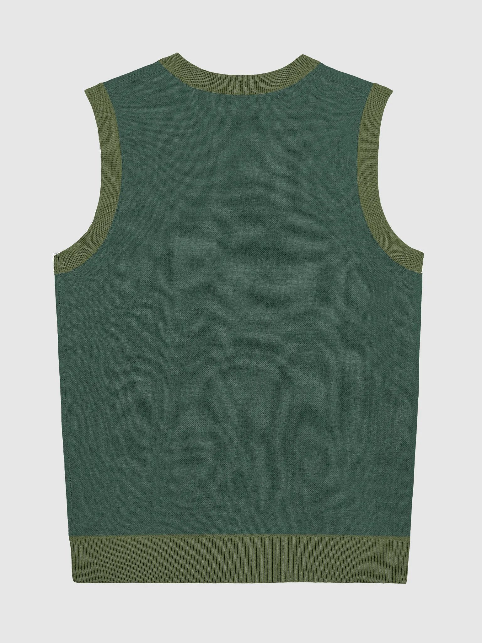 Green Yacht Club V-Neck Vest product image (2)