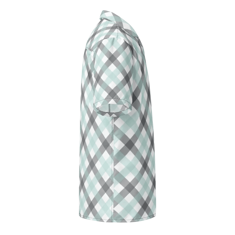 Mint Black Men Plaid dress shirt product image (4)