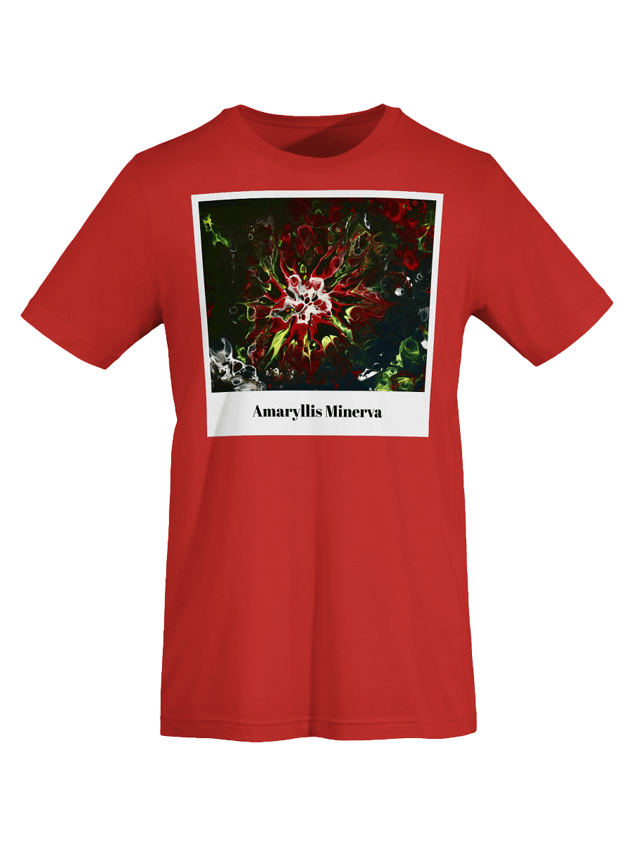 Amaryllis Minerva Abstract Flower T-Shirt product image (66)