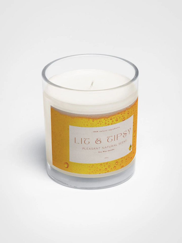 LIT & TIPSY Soy Wax Candle product image (2)