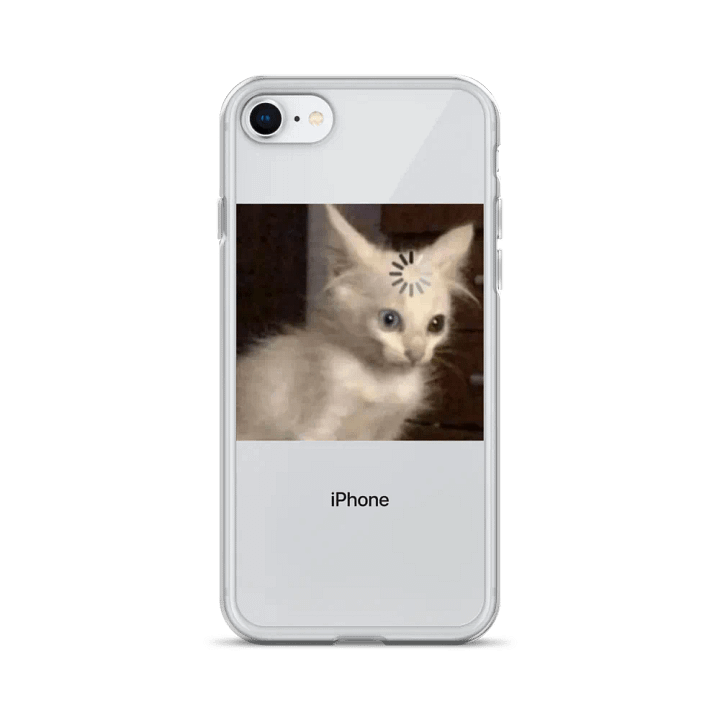 Loading Cat Confusion Clear iPhone® Case product image (20)