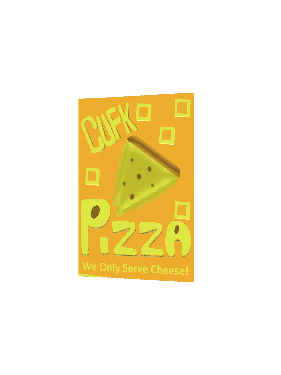 CUFK Pizza Poster product image (2)