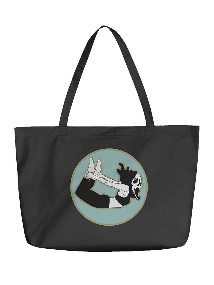 A Villain’s Yoga (3); tote bag product image (1)