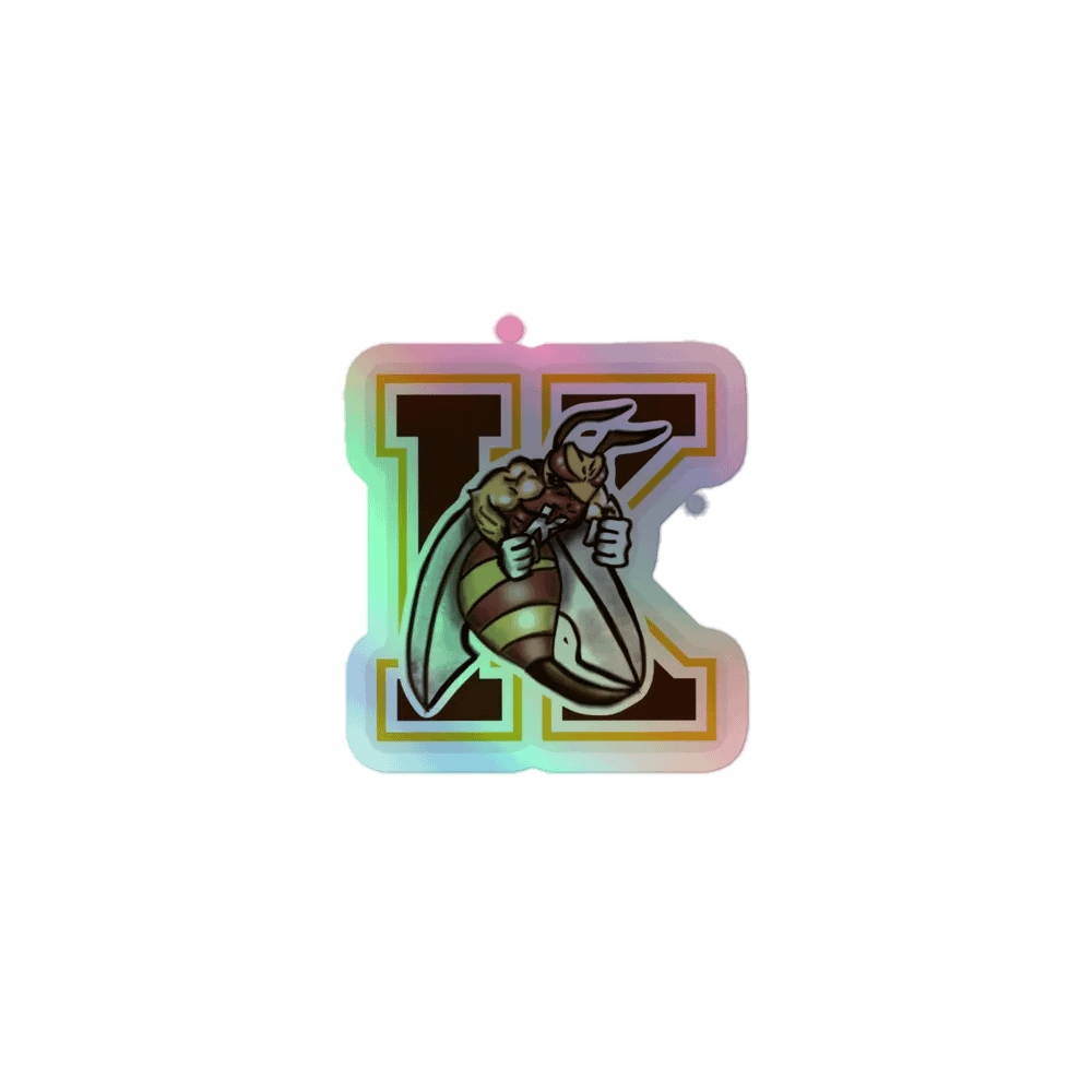 KERMIT HOLOGRAPHIC STICKERS product image (1)