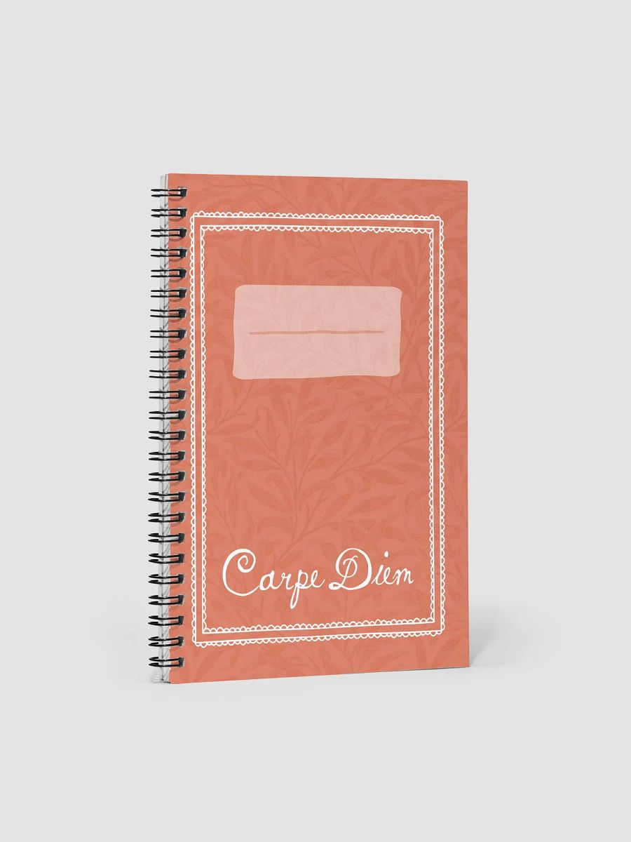 Carpe Diem Notebook Red product image (3)