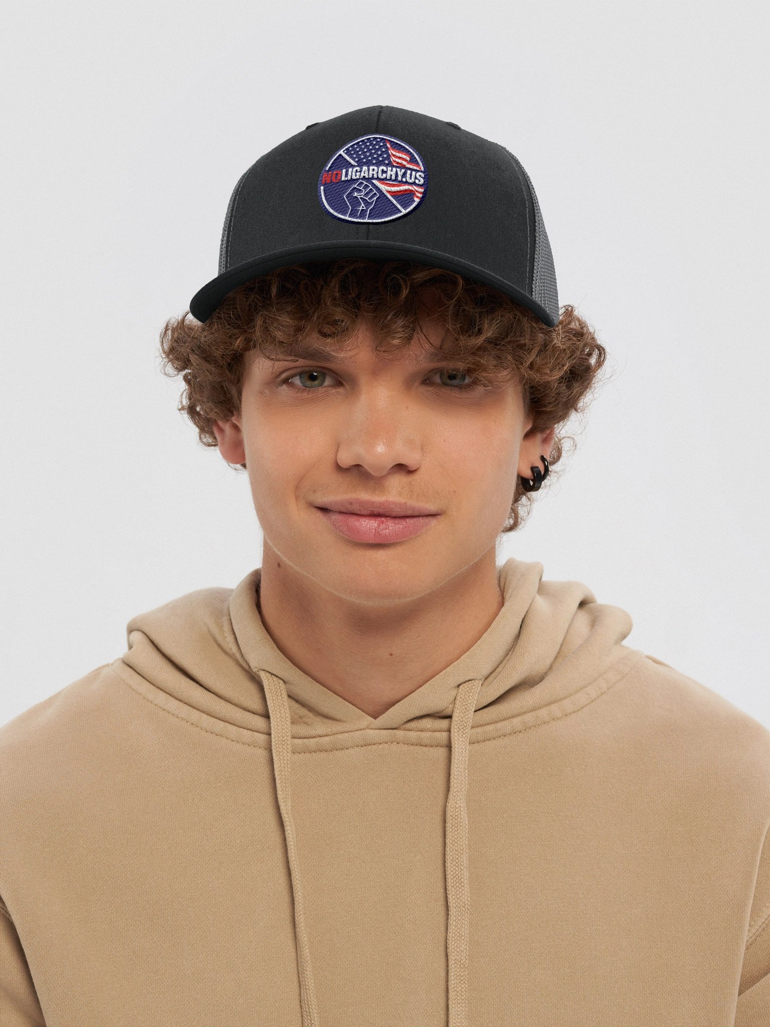 Standard Fist Logo Truckers Cap product image (20)