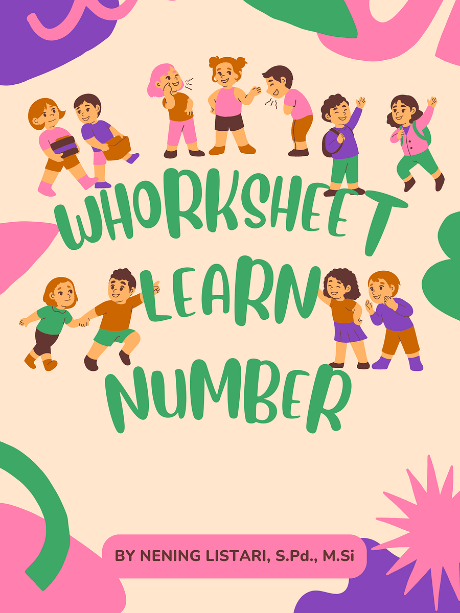 PRINTABLE WORKSHEET LEARN NUMBER (20 PAGE) product image (1)