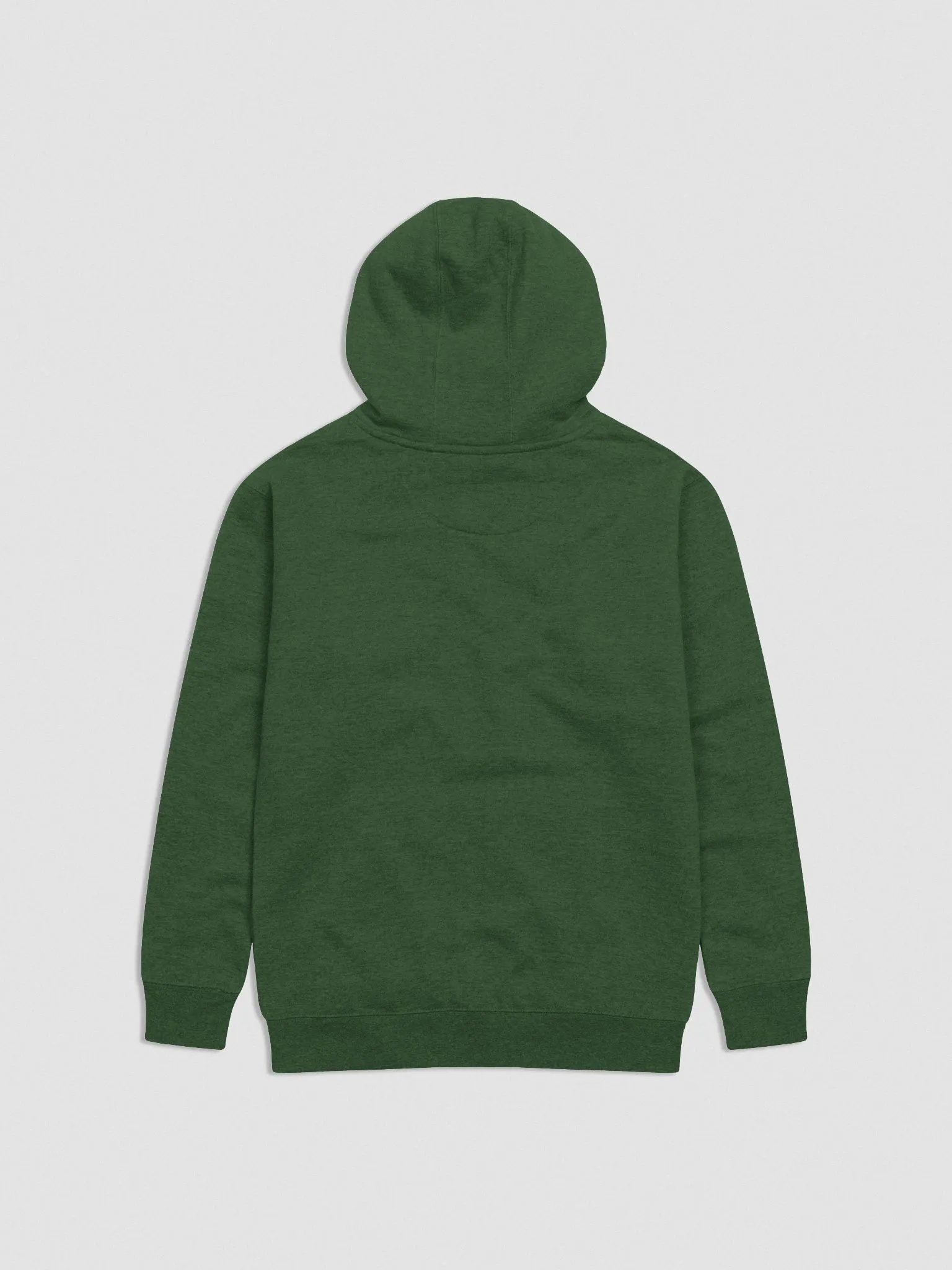ON THE SPECTRUM OUTLINE (lg. design, lime thread) embroidered heavyweight hoodie product image (7)