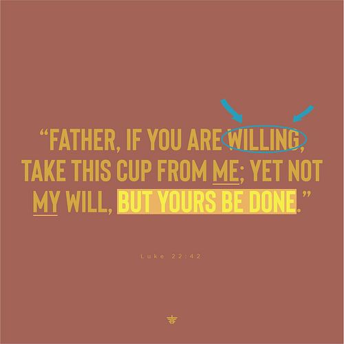 Not my will, but yours! 🙏#fhif