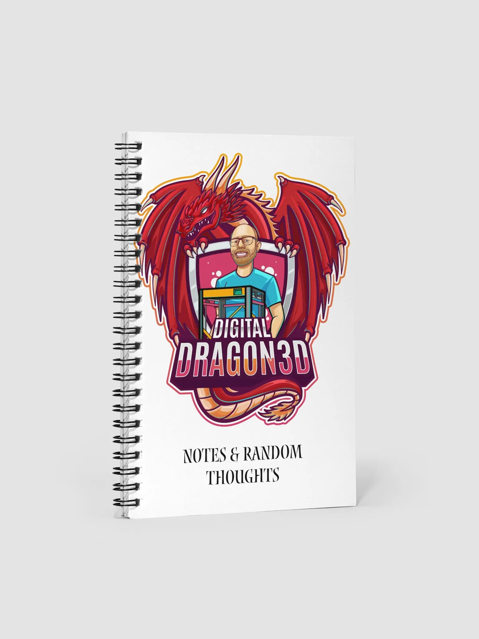 Digital Dragon 3D Notebook product image (1)