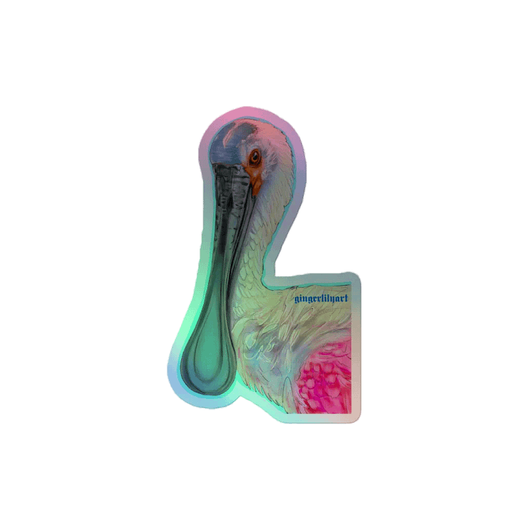spoonbill sticker product image (2)