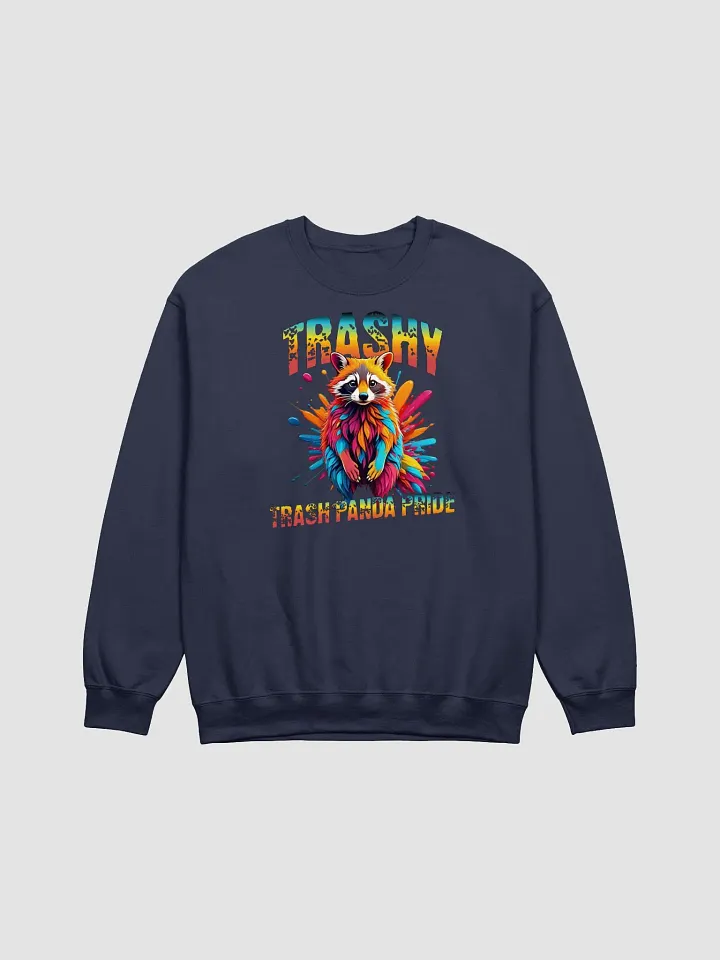 Trashy Trash Panda Pride Crewneck Sweatshirt product image (13)