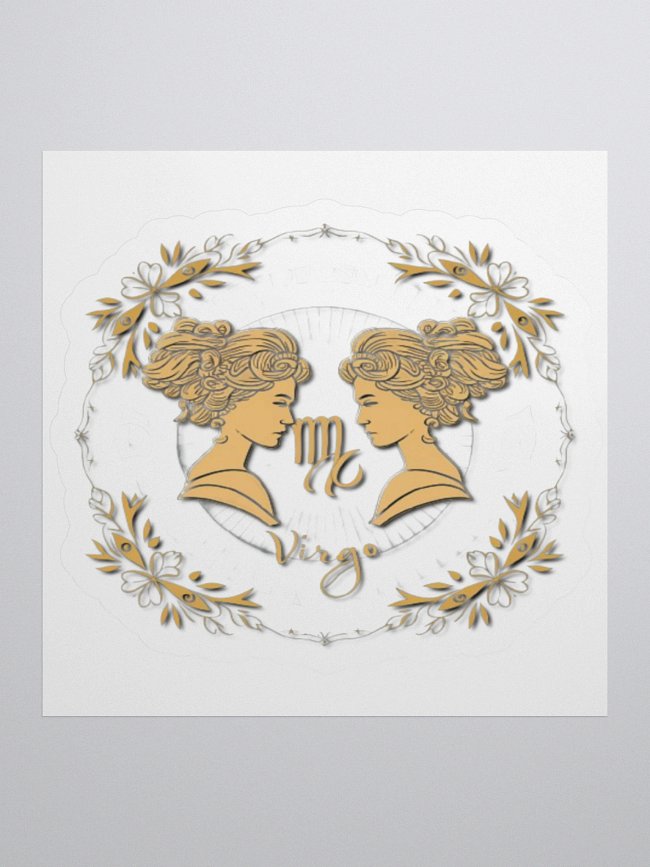 Zodiac Virgo Stickers