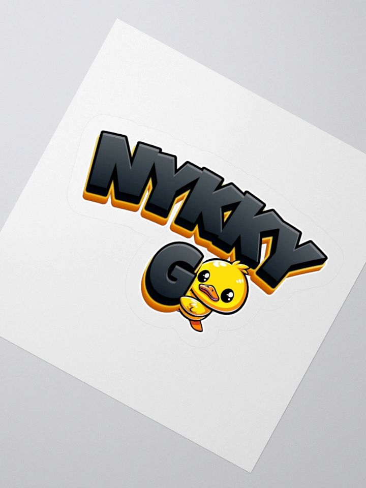 NykkyG Duck Stickers product image (4)