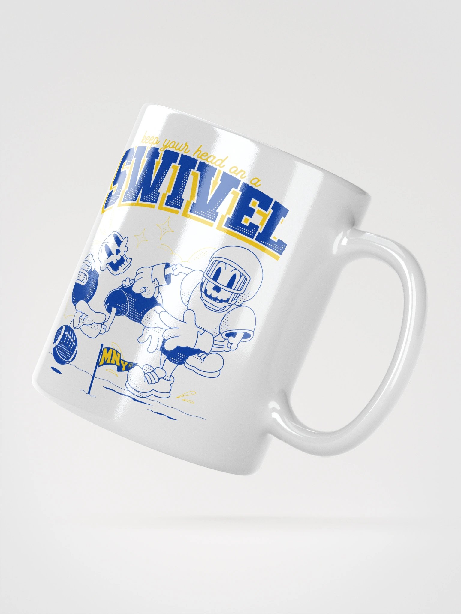 Keep Your Head on a Swivel Mug product image (4)