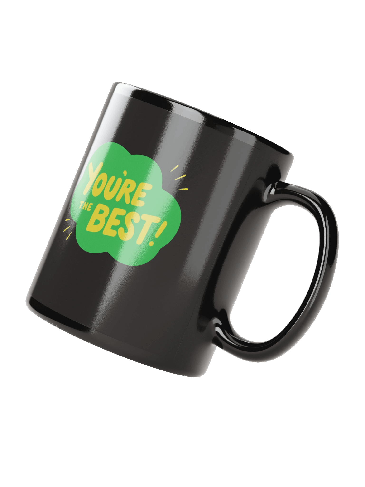 You're the Best! Black Coffee Mug product image (3)